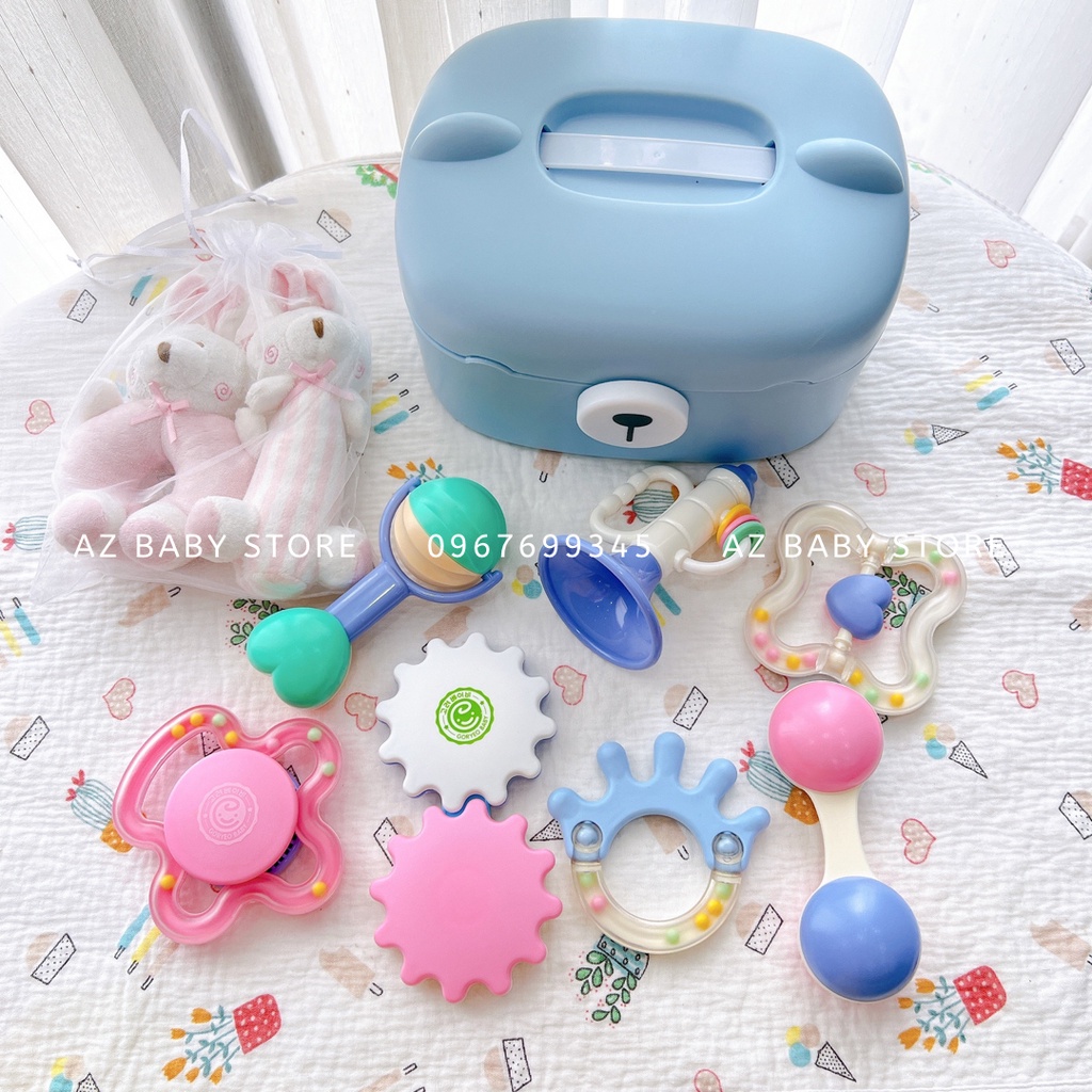 Sét Đồ Chơi Xúc Xắc Gặm Nướu Phát Triển Kỹ Năng Cơ Bản Cho Bé Goryeo Baby AZ Baby Store DC002