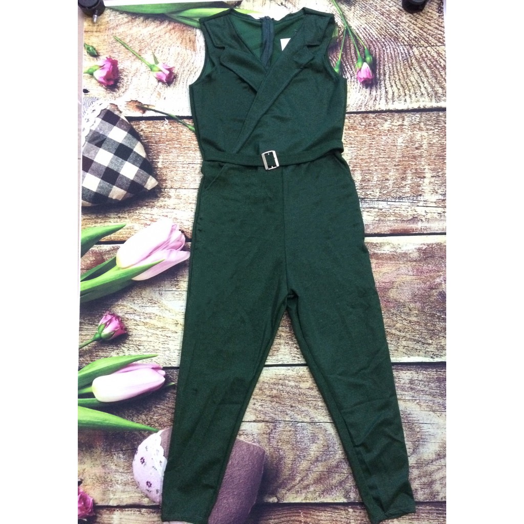 Jum kim tuyến hàng thiết kế giả vest không bao giờ lỗi thời đồ bay, jumpsuit, áo liền quần