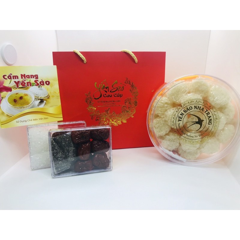 Tổ yến sào Khánh Hoà👍👍[GIÁ HỦY DIỆT]👌👌Tổ yến vụn sơ mướp viên nguyên chất 100% | BigBuy360 - bigbuy360.vn