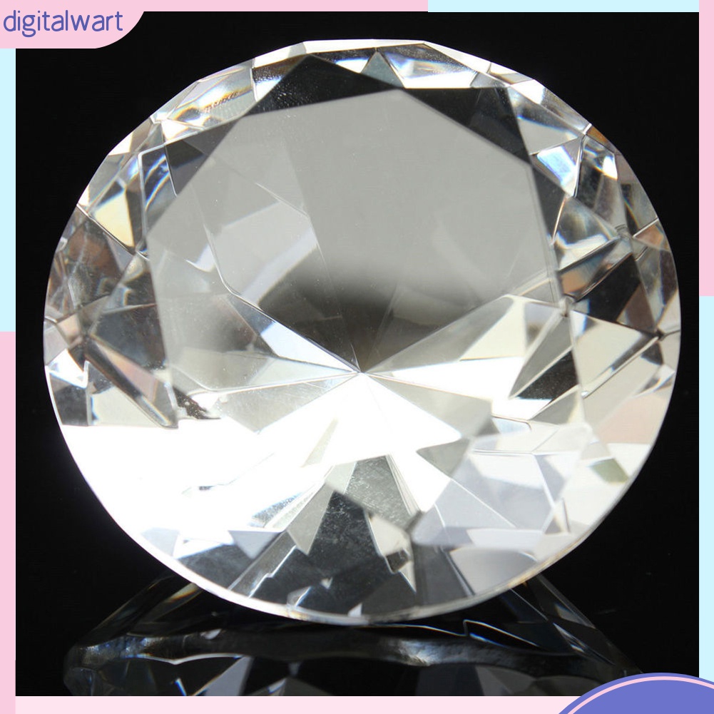 Kính Cắt Kim Cương Nhân Tạo Khổng Lồ 40mm Trang Trí