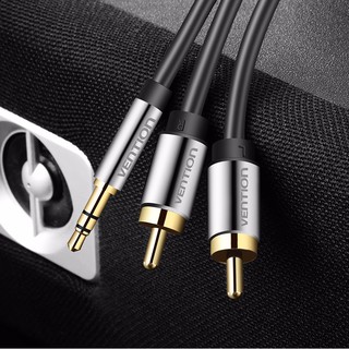 Dây cáp audio 3.5mm ra 2 đầu rca