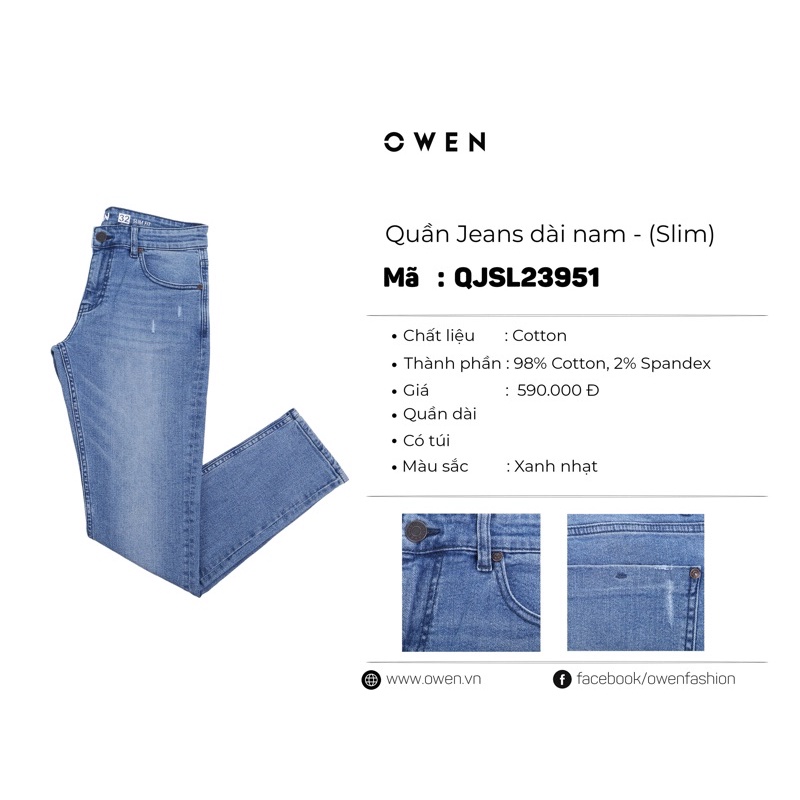Quần jeans Owen QJSL23951