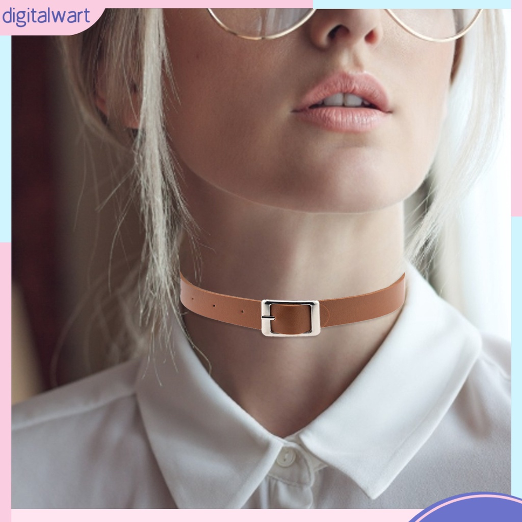 Dg✌❤ Vòng Cổ Choker Giả Da Phong CáCh Retro