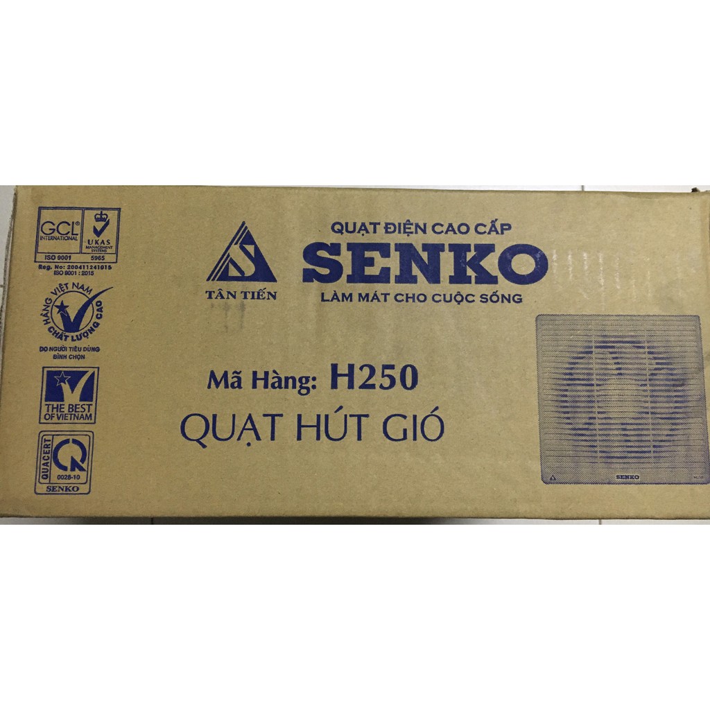 Quạt hút tường senko🚚FREESHIP🚚ĐẶT HÀNG GIAO TRONG NGÀY🚚Quạt hút mùi gắn tường Senko H250 (40W) - Hút 2 chiều