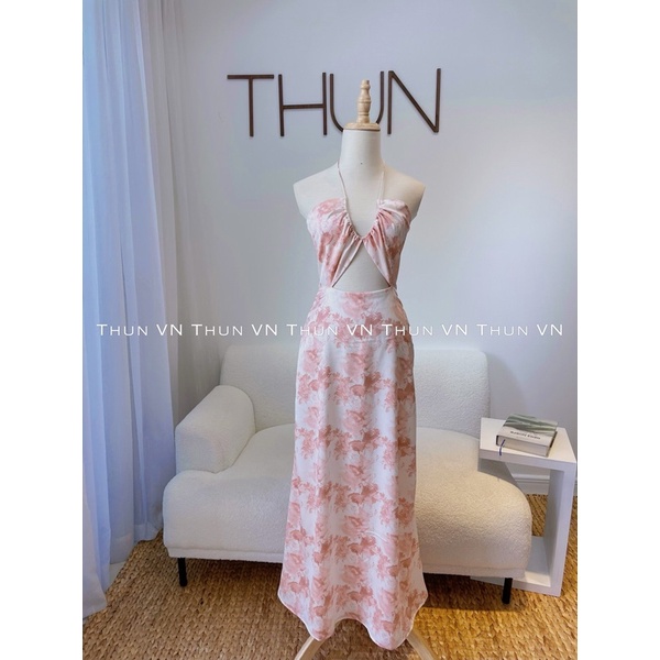 Đầm Lụa dáng dài thiết kế IVI2