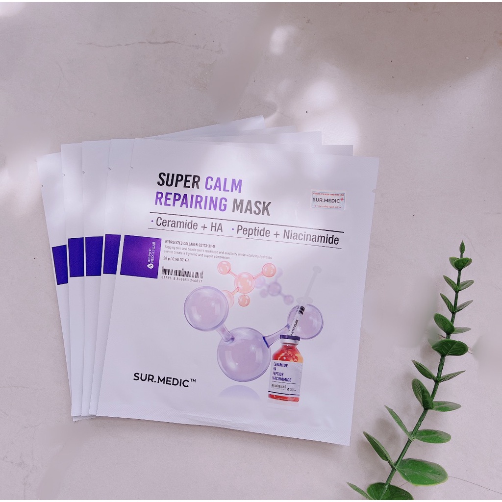 Mặt Nạ Trắng Da Sur.Medic Bright Glutathione Mask