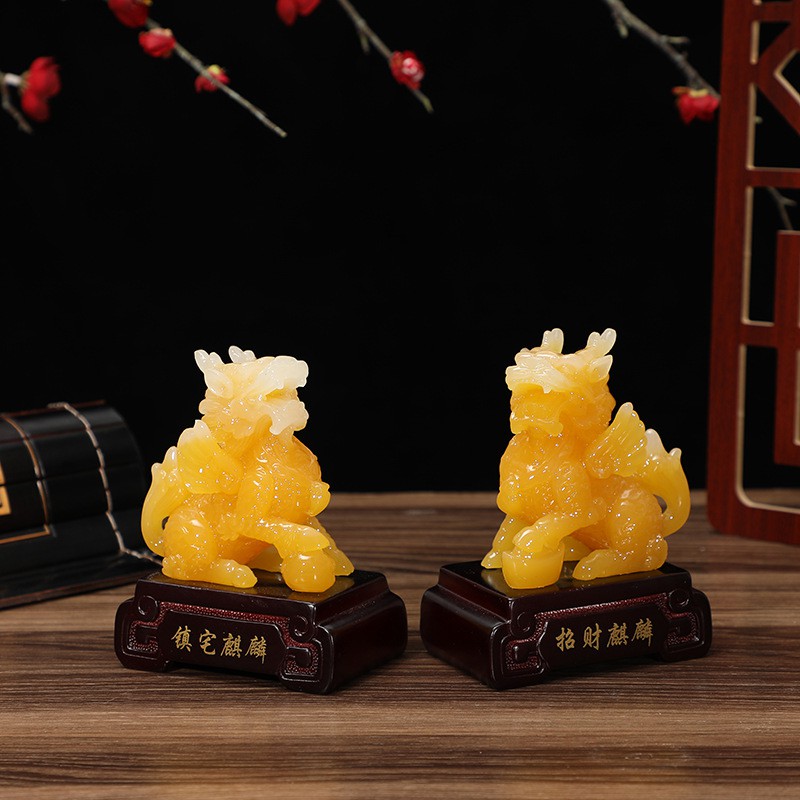 Tượng kỳ lân phong thủy trấn trạch