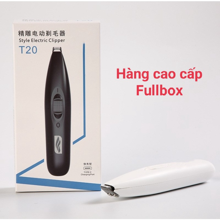 Tông Đơ Cắt Tỉa Lông Bàn Chân Cho Chó Mèo - Tông Đơ mini Tỉa Lông Tai, Lông Vùng Mắt cho Thú Cưng