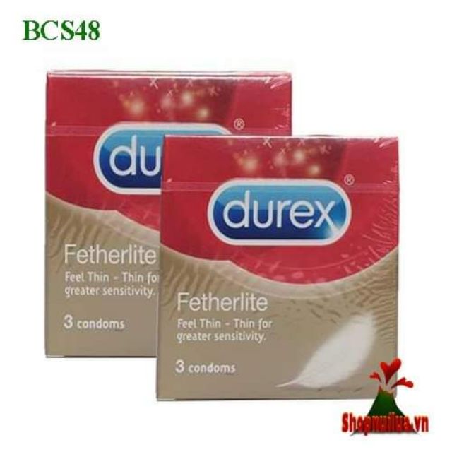 Durex hộp 3 cái.