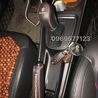 [Da Bò Tự Nhiên] Bọc Cần Số, Tay Phanh xe SUZUKI SWIFT, CIAZ, ERTIGA, XL7... DA BÒ NHIỀU MÀU SẮC..