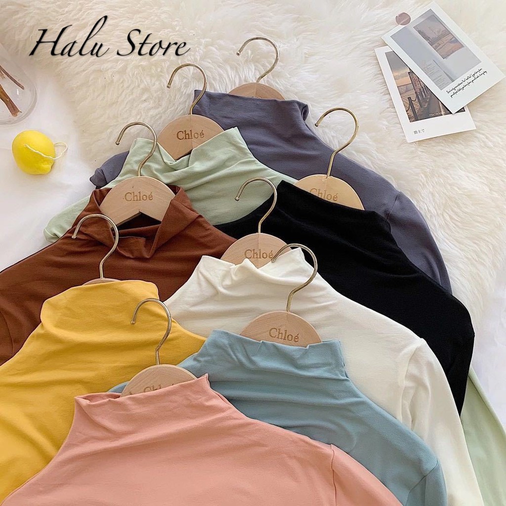[FREESHIP] áo giữ nhiệt nữ thu đông hàn quốc cotton sợi tre co giãn 4 chiều mặc thoải mái | BigBuy360 - bigbuy360.vn