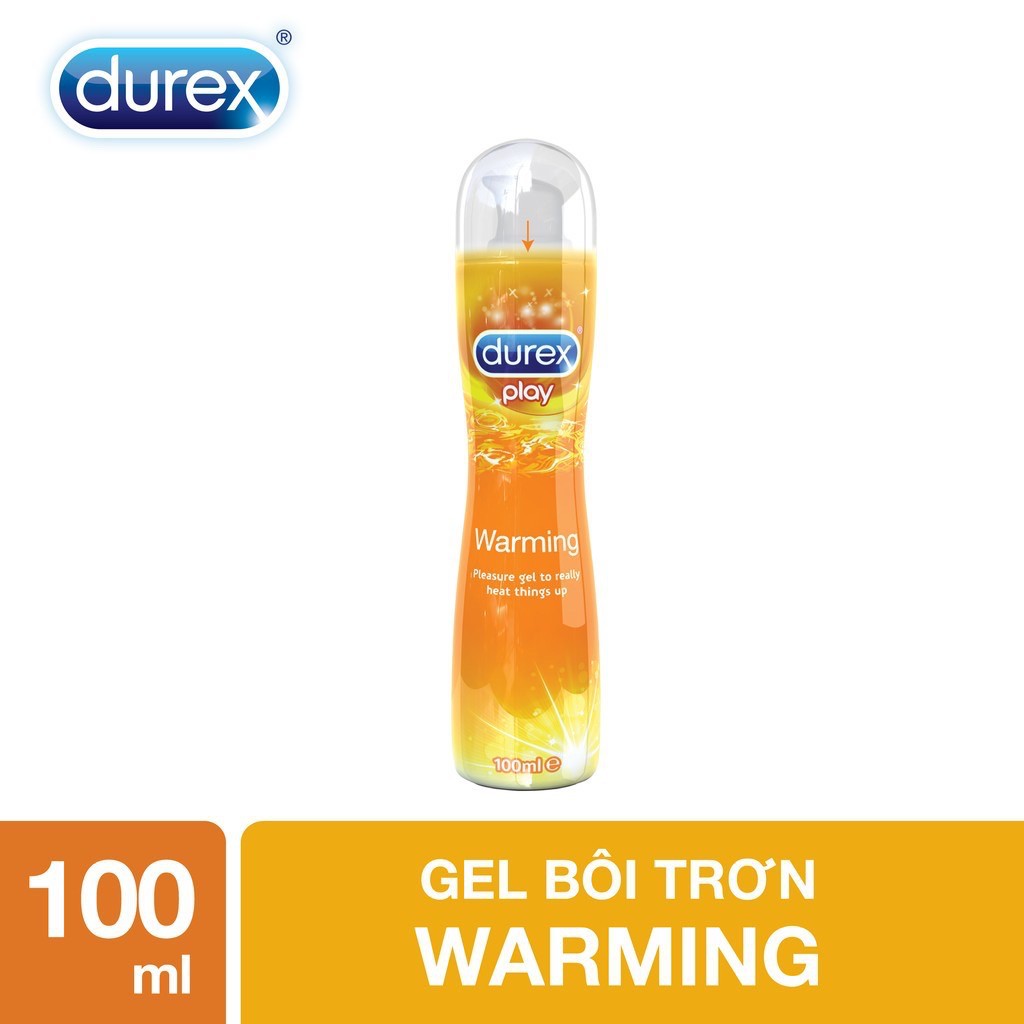 [Chính hãng] Gel Bôi Trơn tạo độ ẩm cao cấp Durex Play Warming - 100ml