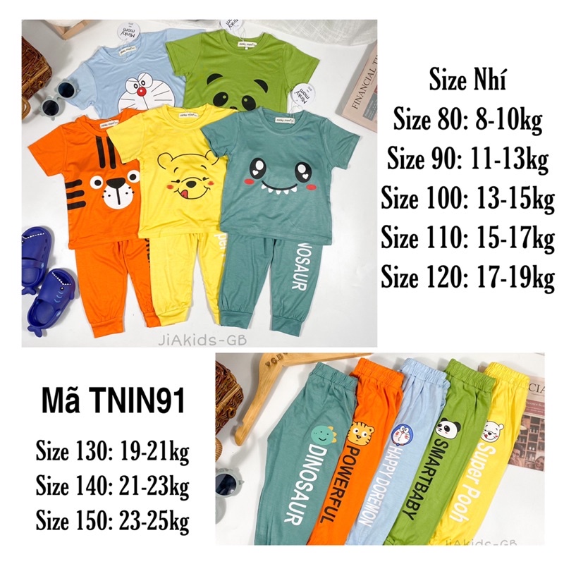 Minkymom Thun Lạnh In Mặt Gấu Doremon Cho Bé