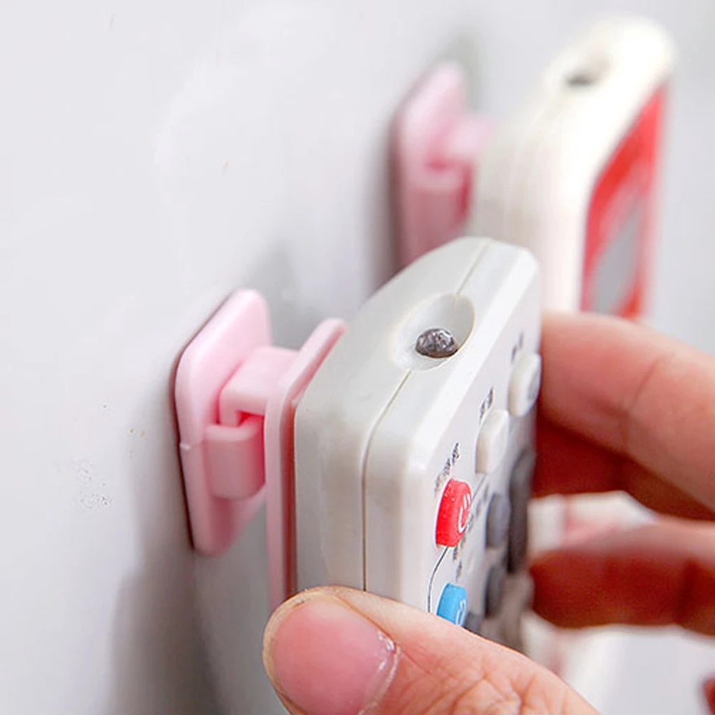 Set 4 Giá Đỡ Điều Khiển Từ Xa Gắn Tường Tiện Dụng Cho Nhà Tắm