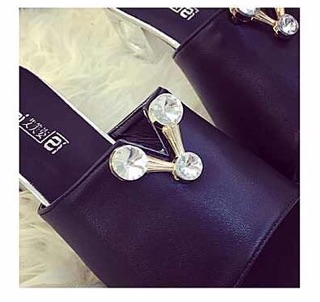 Dép guốc chữ V đá(T)