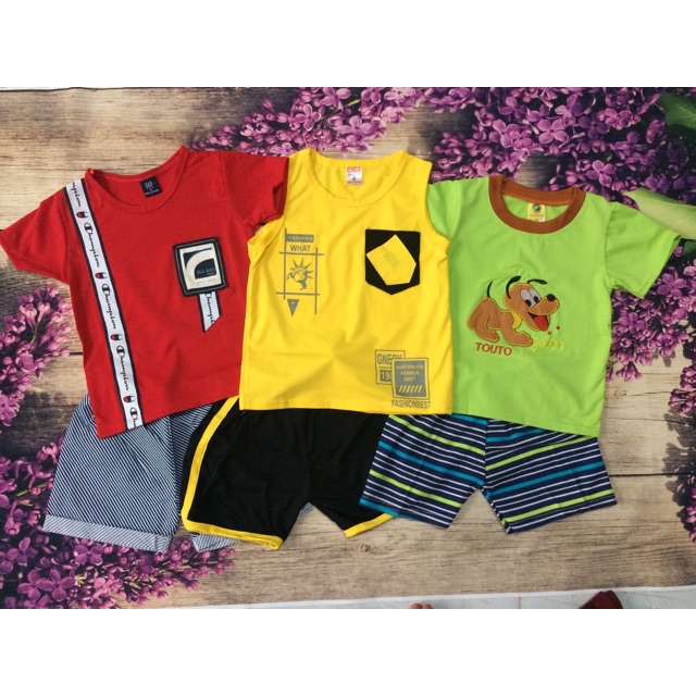 Set 3 bộ tuỳ chọn cho bé trai