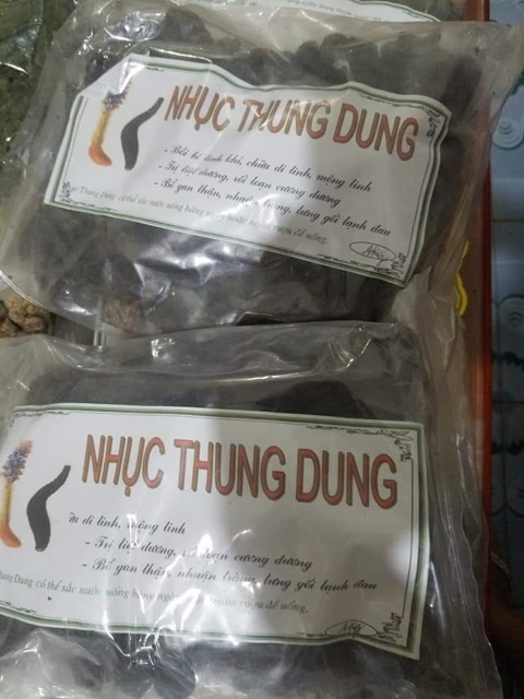 NHỤC THUNG DUNG ĐEN 500g túi zip