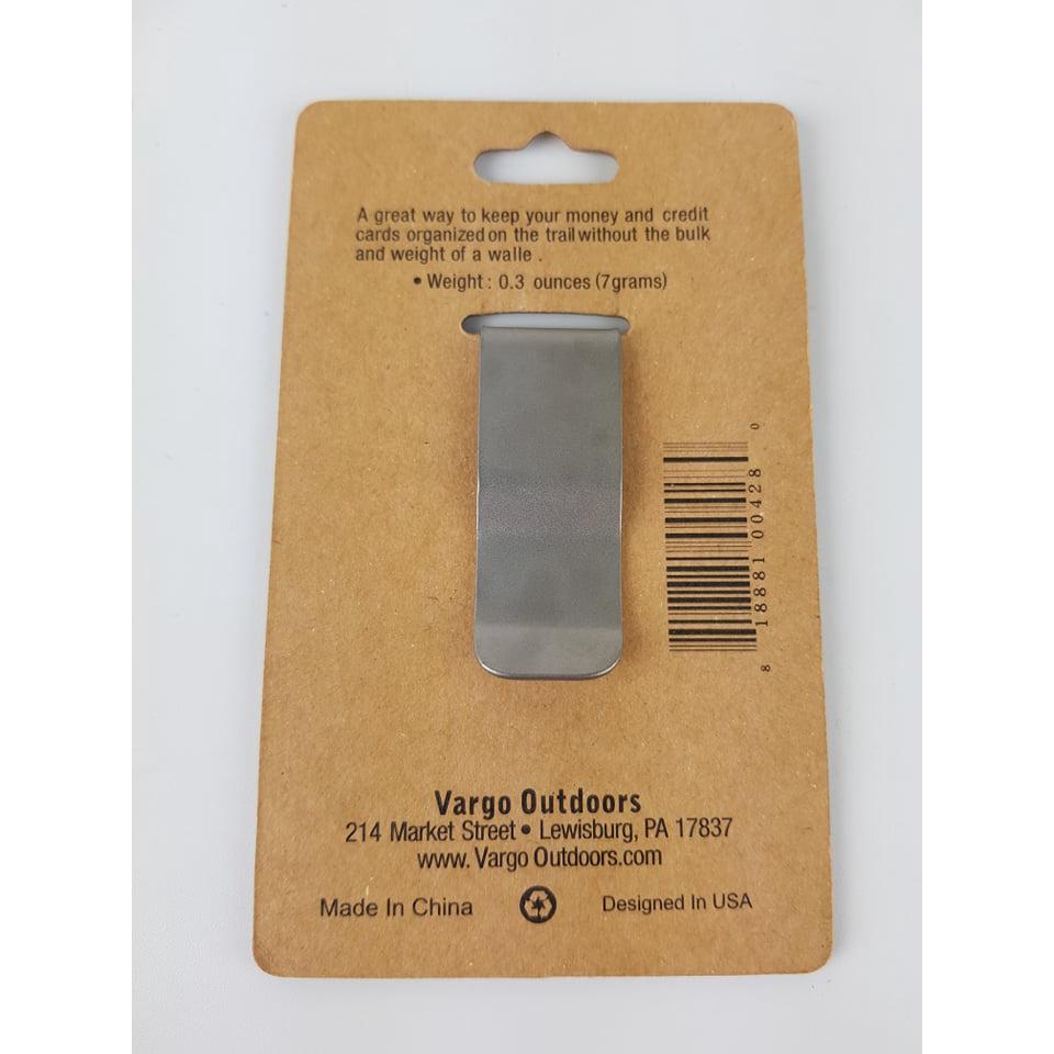 Kẹp Tiền Vargo money clip Titanium