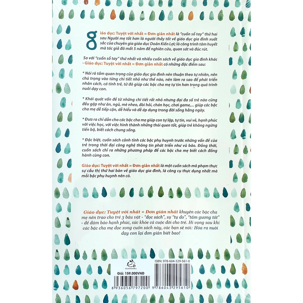 Sách Giáo dục: Tuyệt vời nhất = Đơn giản nhất