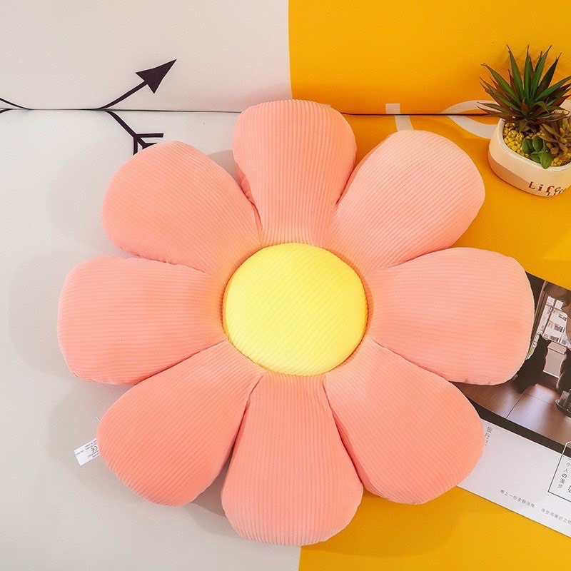 Đệm tựa lưng ghế văn phòng hình hoa ,sofa thiết kế hình bông hoa