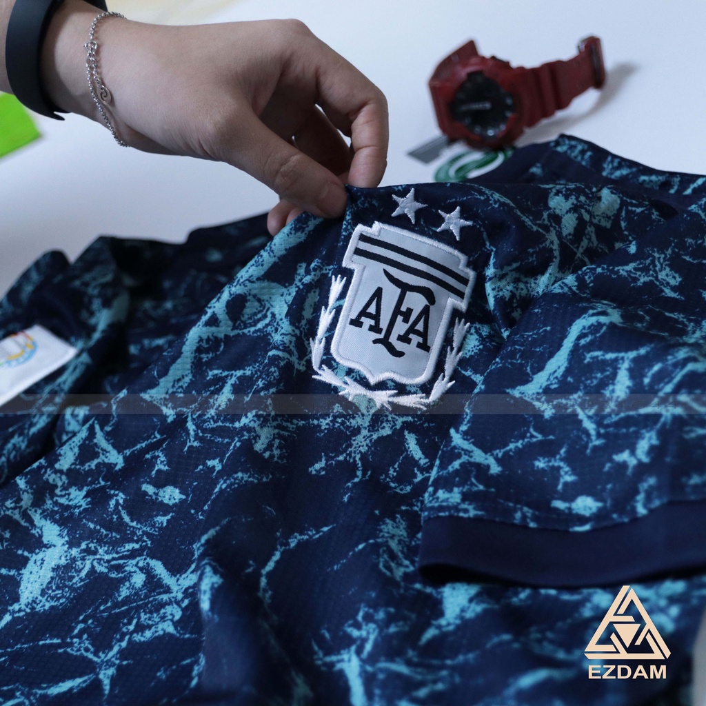 Bộ Quần Áo Bóng Đá Đội Tuyển Argentina xanh  21-22- Áo Đá Bóng Đẹp ĐÀM SPORT 3_QL_17