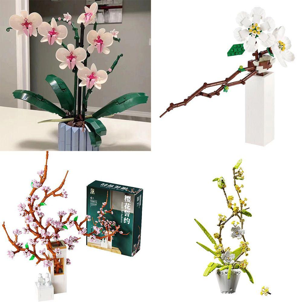 Đồ Chơi Lắp Ráp Hình Hoa Hồng Ba Chiều DIY