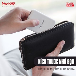 Sạc dự phòng Yoobao P6W 6000mAh