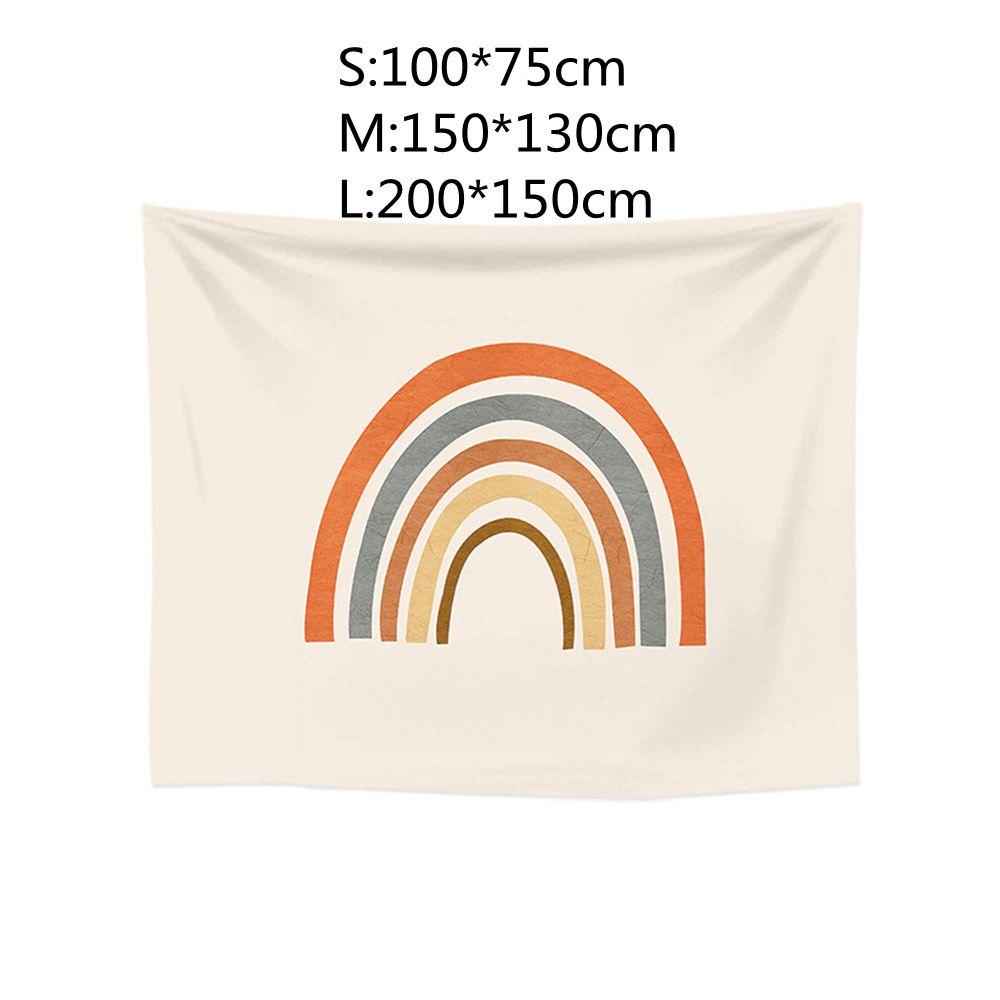 KUNHEV Thảm Vải Treo Tường Trang Trí Phông Nền Kiểu Bắc Âu Dễ Thương