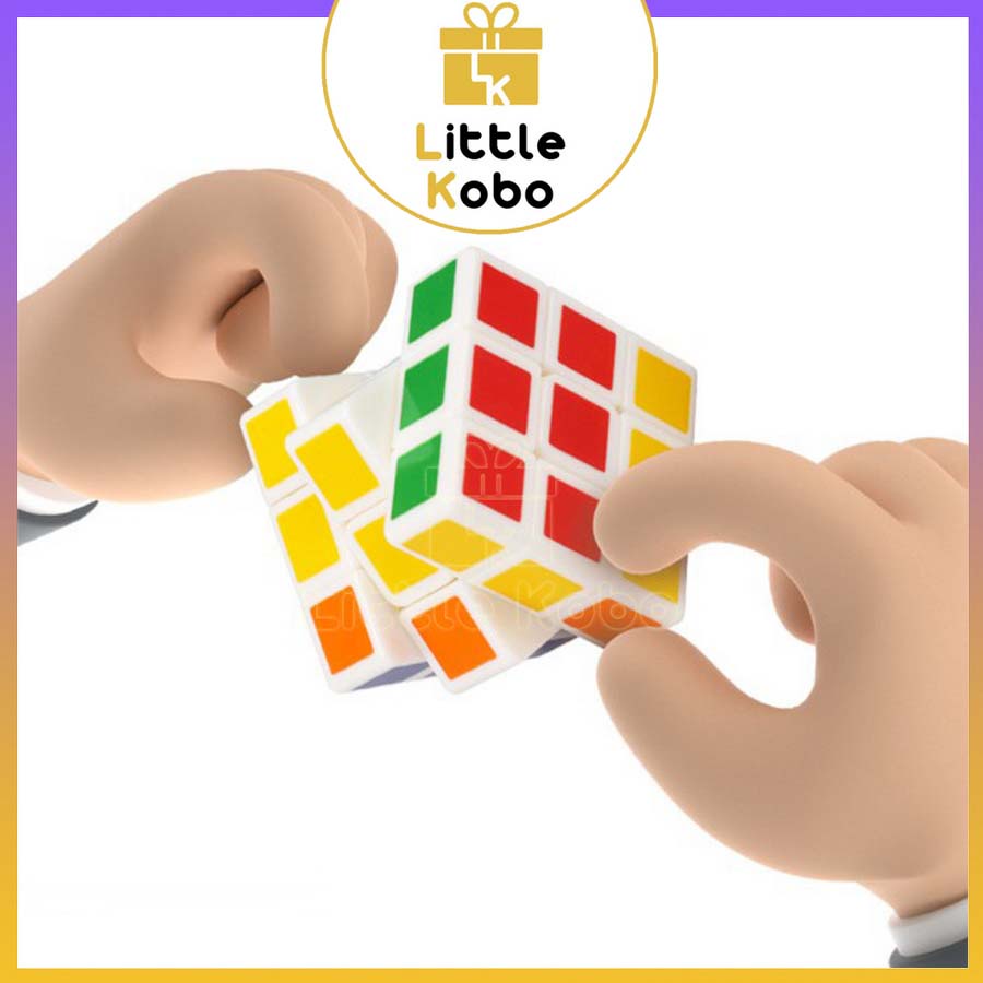 Rubik QiYi 3x3 Mini 3cm Rubic 3 Tầng Không Viền Đồ Chơi Trí Tuệ