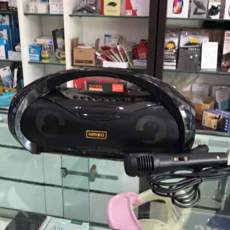 Loa bluetooth Kimiso S1, S2, S3 kèm theo Micro karaoke
