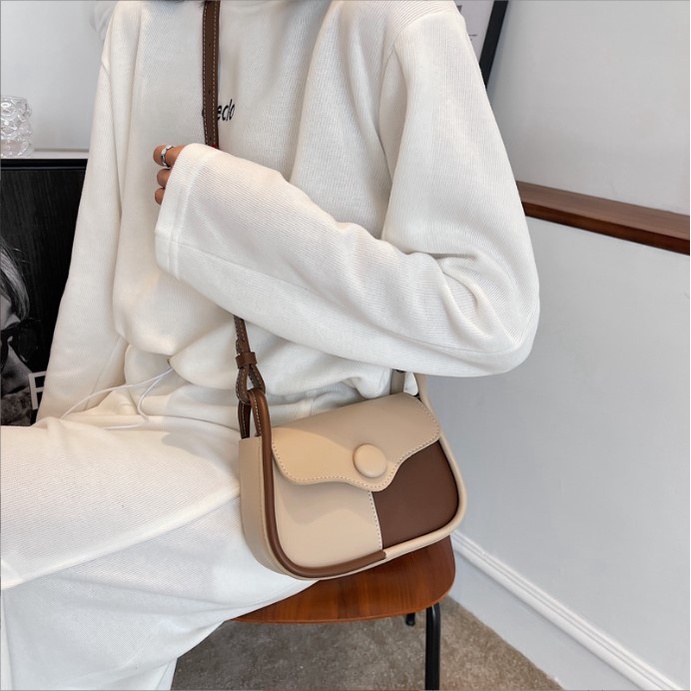 Túi xách nữ đeo chéo chất da dày 2mm cao cấp thiết kế miếng vá dễ thương Capucha T190