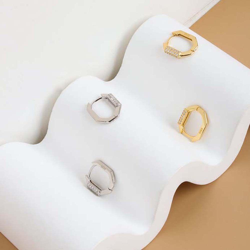 Bông Tai Dạng Vòng Thời Trang Dành Cho Nữ|Khuyên Tai Hình Học Tròn Nhiều Màu Sắc