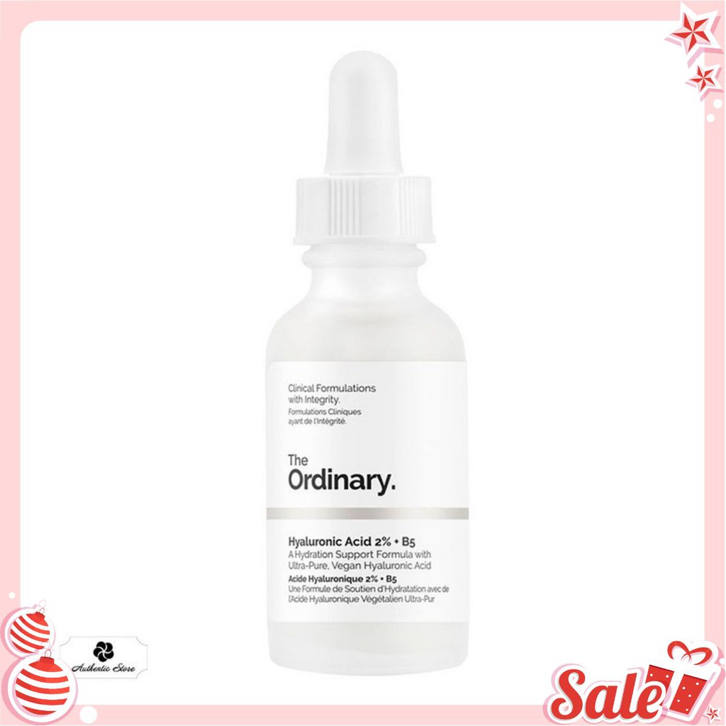 Cấp ẩm hồi phục Hyaluronic Acid 2% + B5 - The Ordinary [MUA THẢ GA]