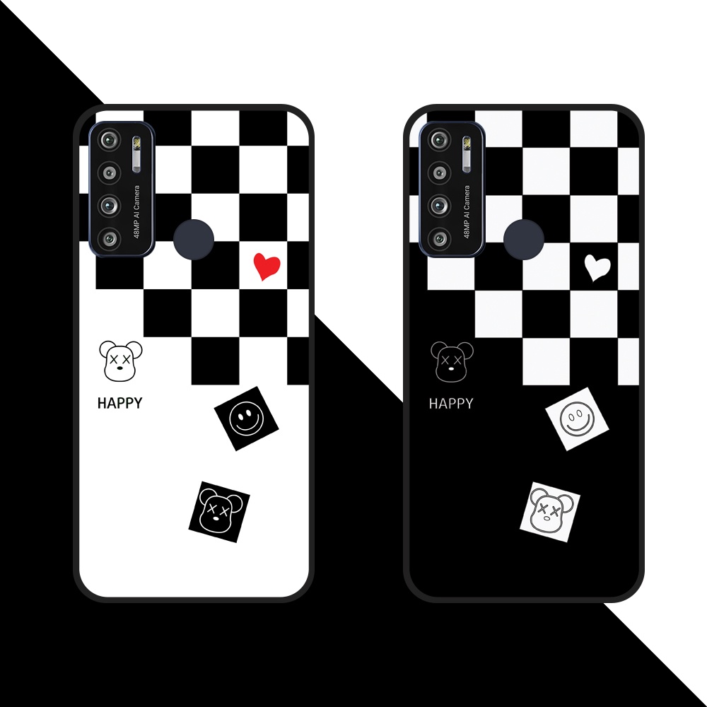 Ốp lưng Vsmart Joy 3/Joy 4/Active 3/Bee 3/Live/...dẻo đen hình Kaw Happy