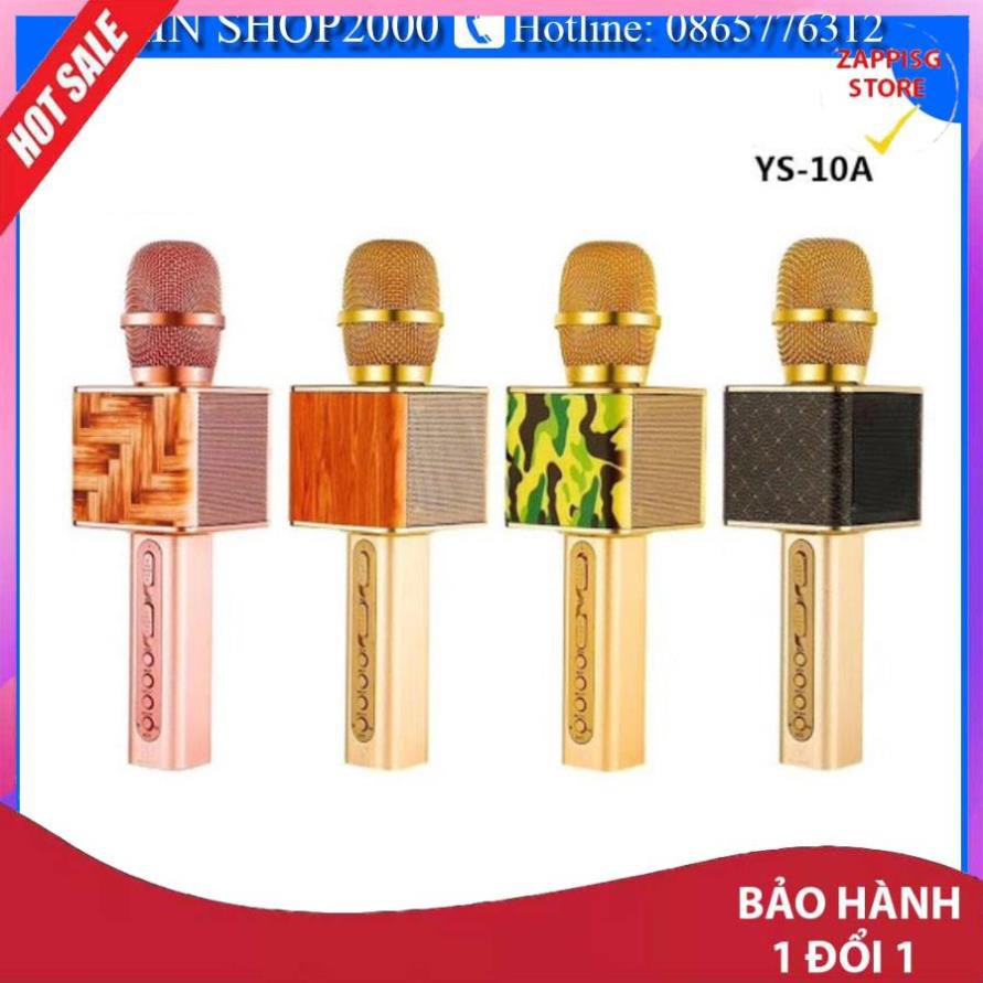 ✔️ Micro karaoke bluetooth,Mic YS-10A  - Bảo hành 1 đổi 1