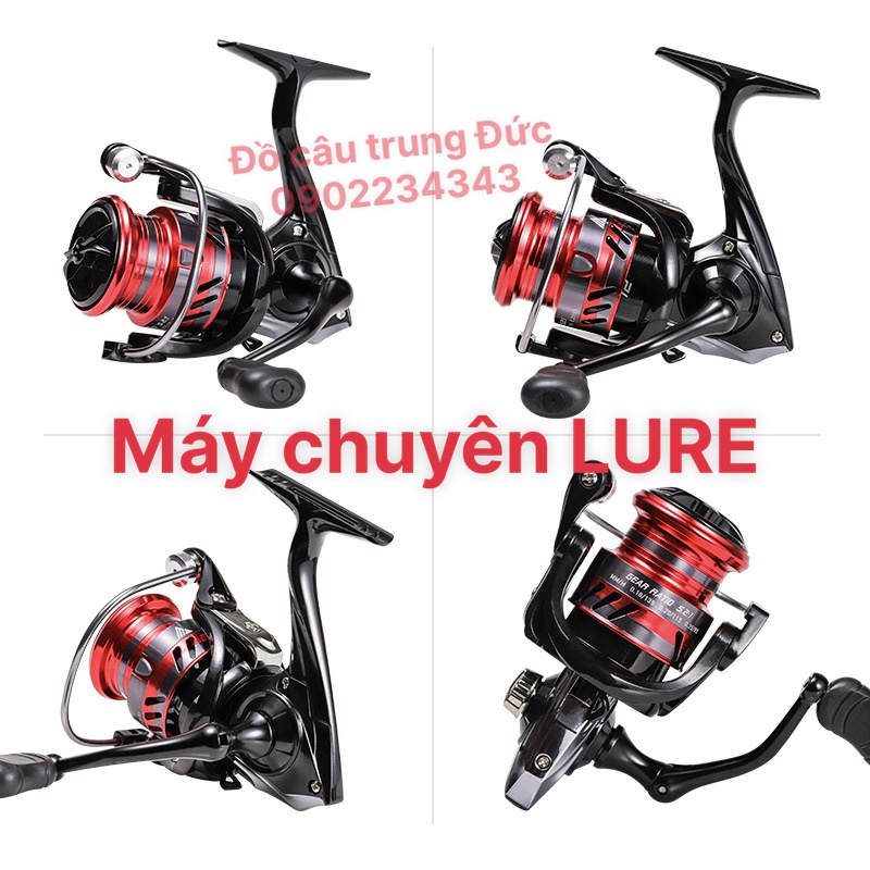 Máy câu cá đứng MSX chuyên lure máy kim loại máy câu lure phiên bản cao cấp MC-1