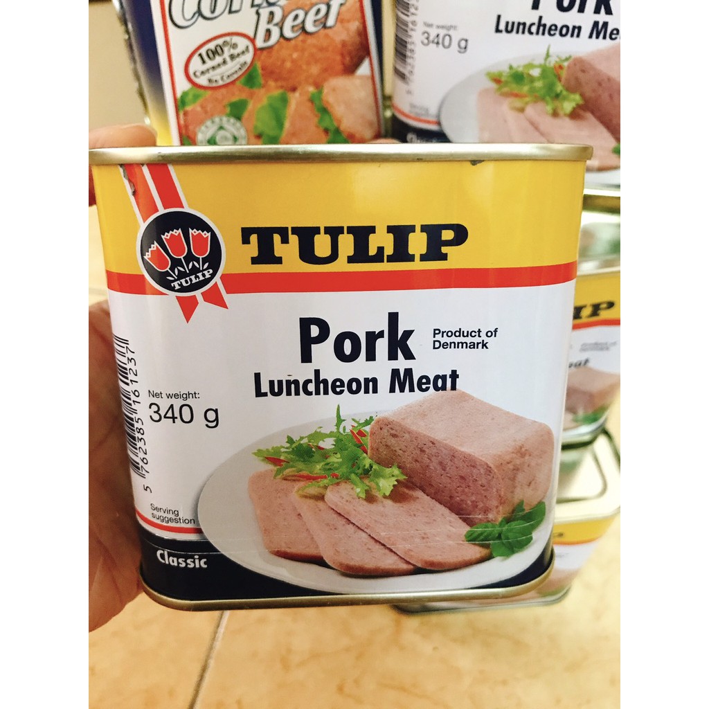 Thịt Hộp Tulip Pork Luncheon Meat 340g