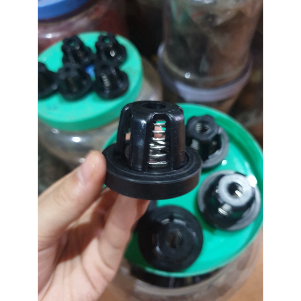 Bộ 2 cái Phớt lồi, phớt nón của đầu áp máy rửa xe đầu 120 loại to - Van 1 chiều máy rửa xe đầu rời