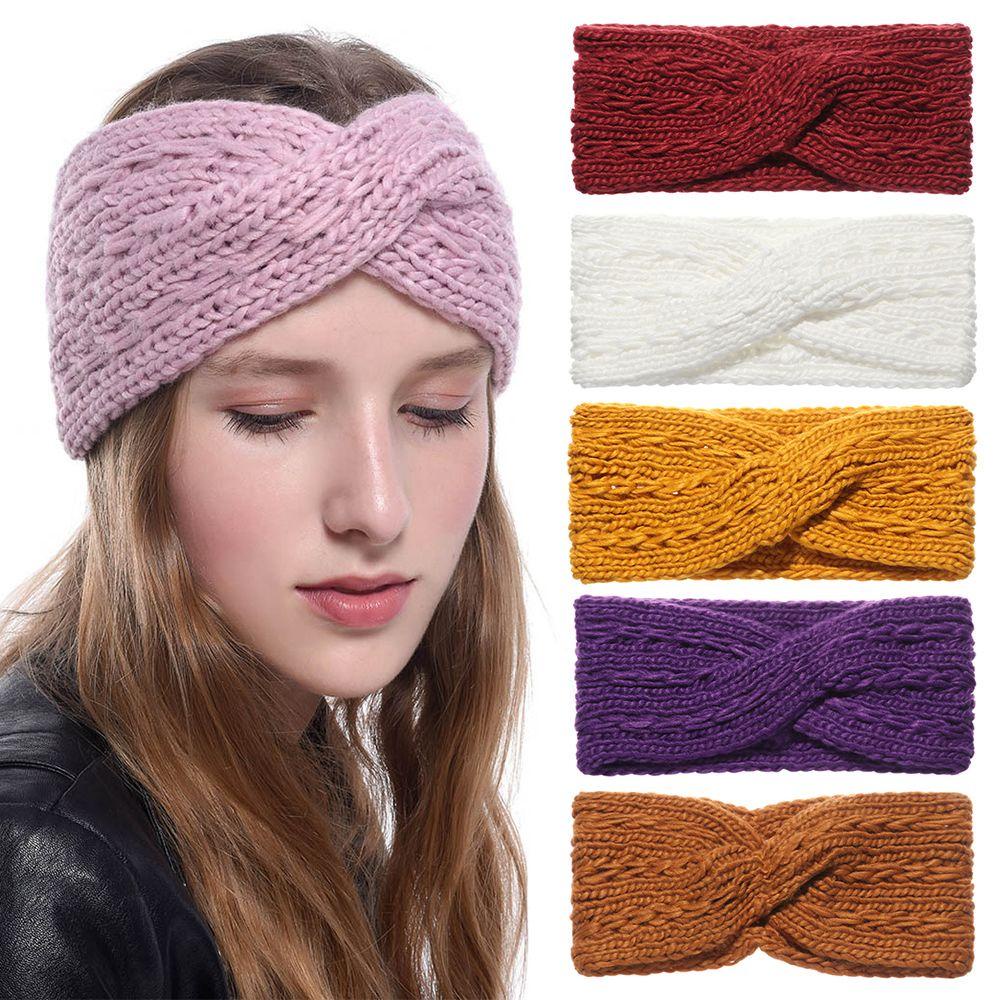 Băng Đô Dệt Kim Thể Thao Bản Rộng Thời Trang Mùa Đông