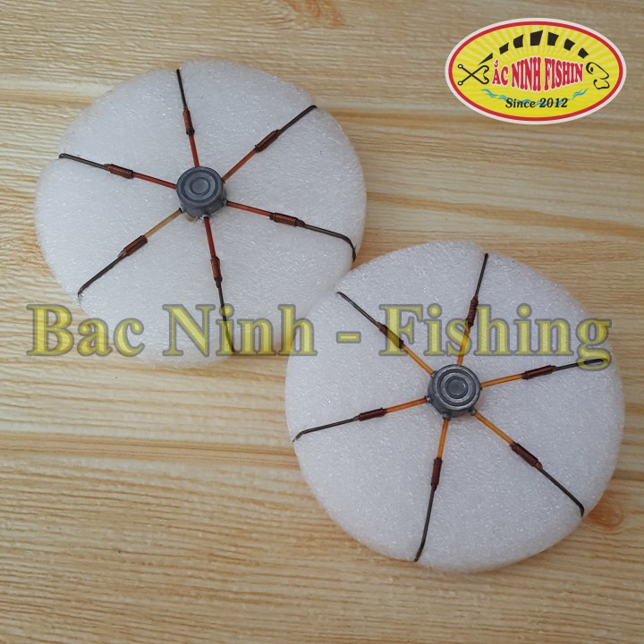 Lưỡi Câu Lục. Câu tỳ tay buộc ĐỒNG dáng MÈO size 10, 12