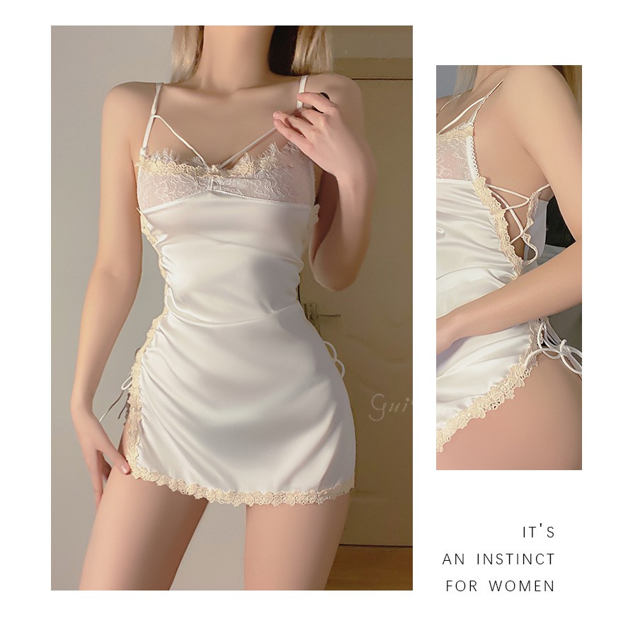 Đầm ngủ Lụa Cao Cấp Nhà Kho TuTu L259