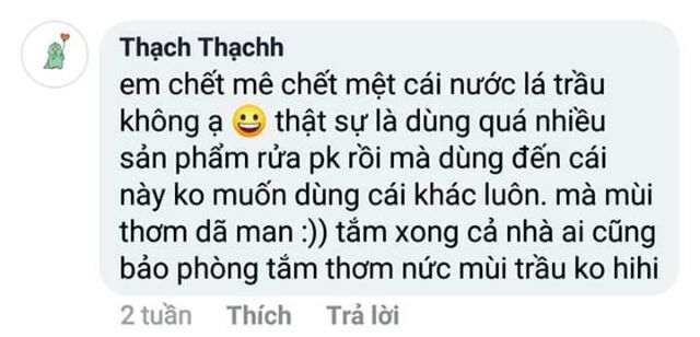 Nước Cất Lá Trầu Không - Dung Dịch Vệ Sinh Phụ Nữ Trầu Không