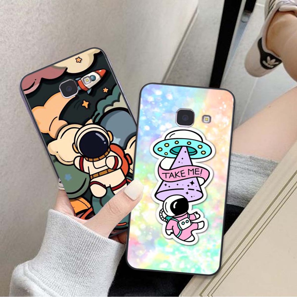 Ốp lưng điện thoại Samsung J7 PRIME in hình phi hành gia, vũ trụ siêu cute