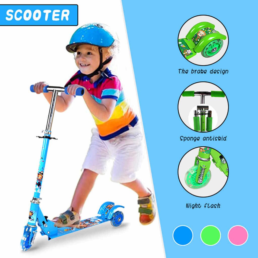 Xe trượt scooter, Xe scoter 3 bánh phát sáng thích hợp cho các bé từ 2 tuổi trở lên