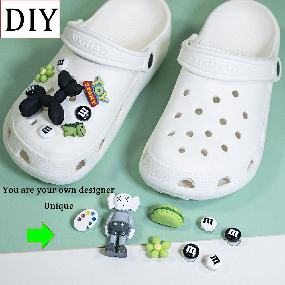 Phụ Kiện Trang Trí Dép Crocs Hình Đôi Giày Ngà Hoạt Hình Melody Vui Nhộn