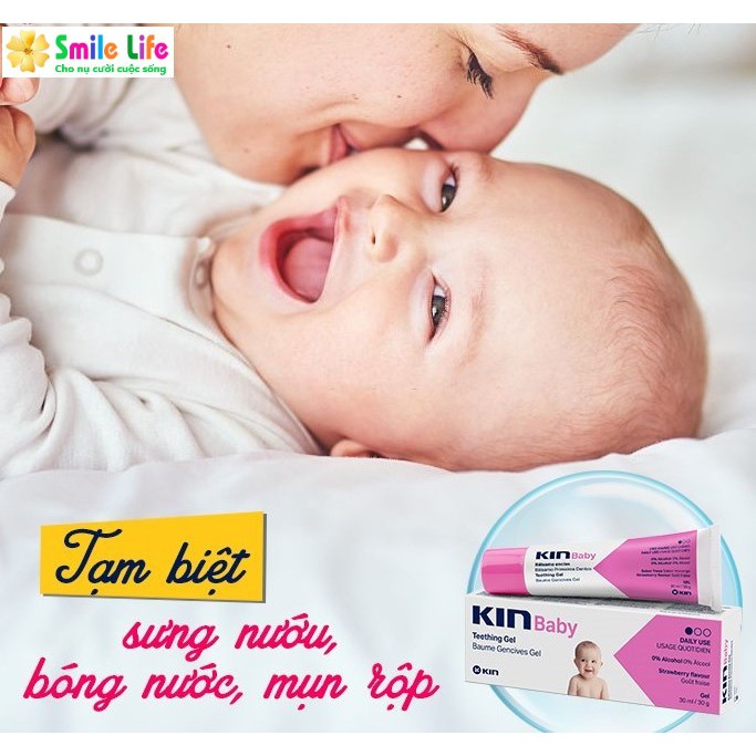 SMILE LIFE | Gel bôi giảm đau vùng nướu cho bé - KinBaby ® 30g