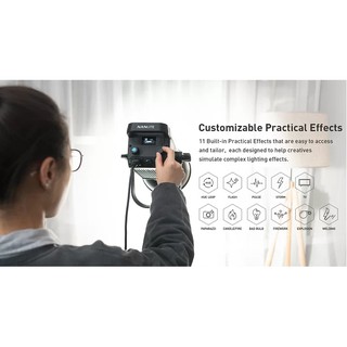 Đèn Led Nanlite FS-300 HL Studio