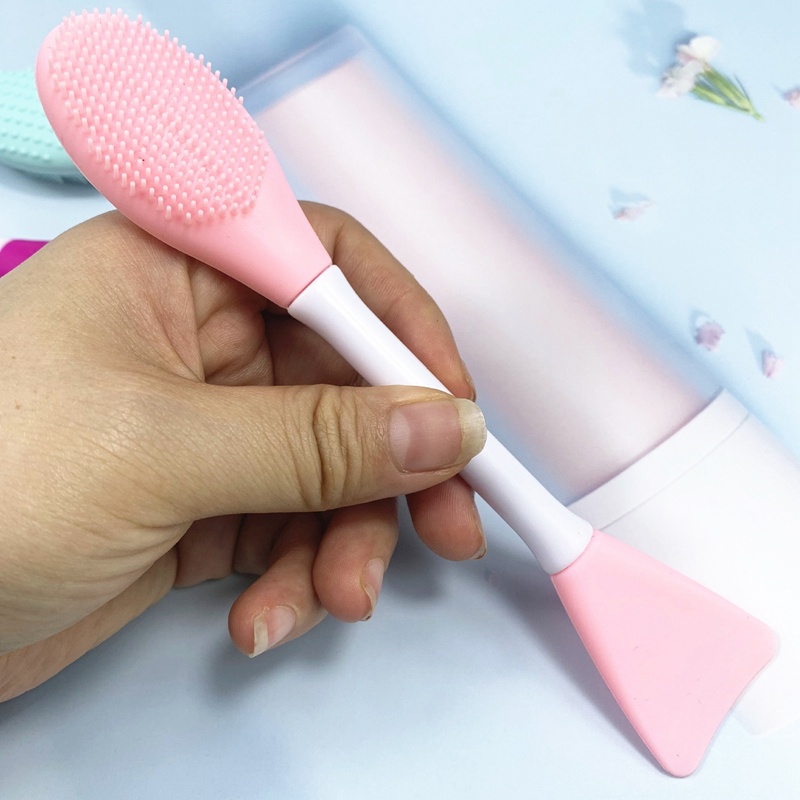 [Hàng mới về] Cọ Đắp Mặt Nạ Bằng Silicon Thiết Kế Hai Đầu