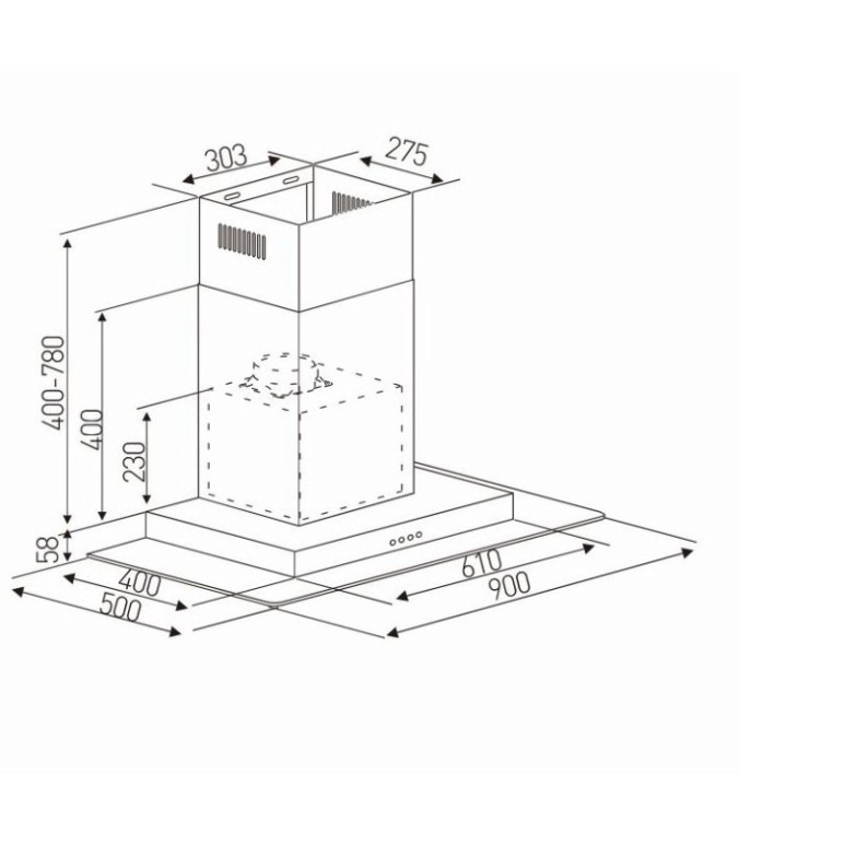 Máy hút mùi Arber AB 900U | BigBuy360 - bigbuy360.vn