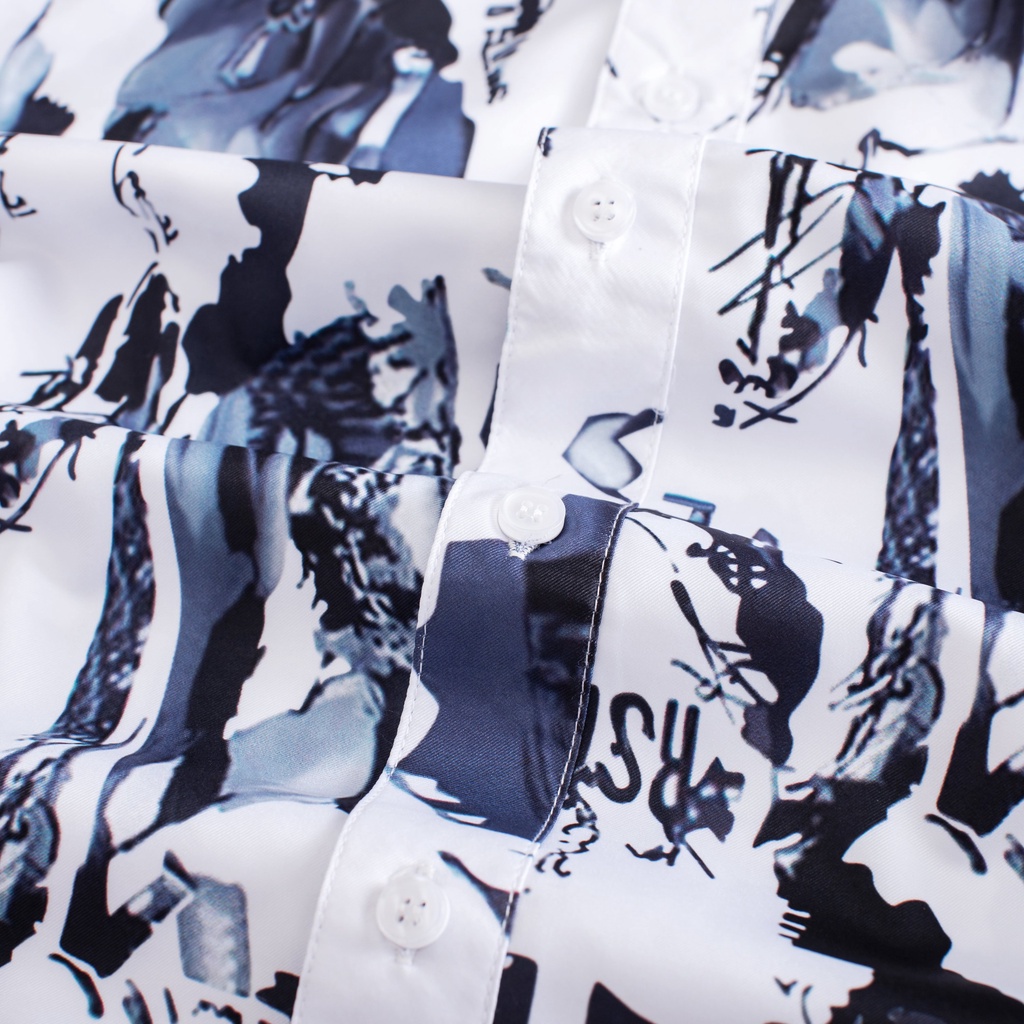 Áo sơ mi nam ngắn tay hoạ tiết Lados - 8062 chất vải mềm mịn - Áo sơ mi thời trang xu hướng | BigBuy360 - bigbuy360.vn